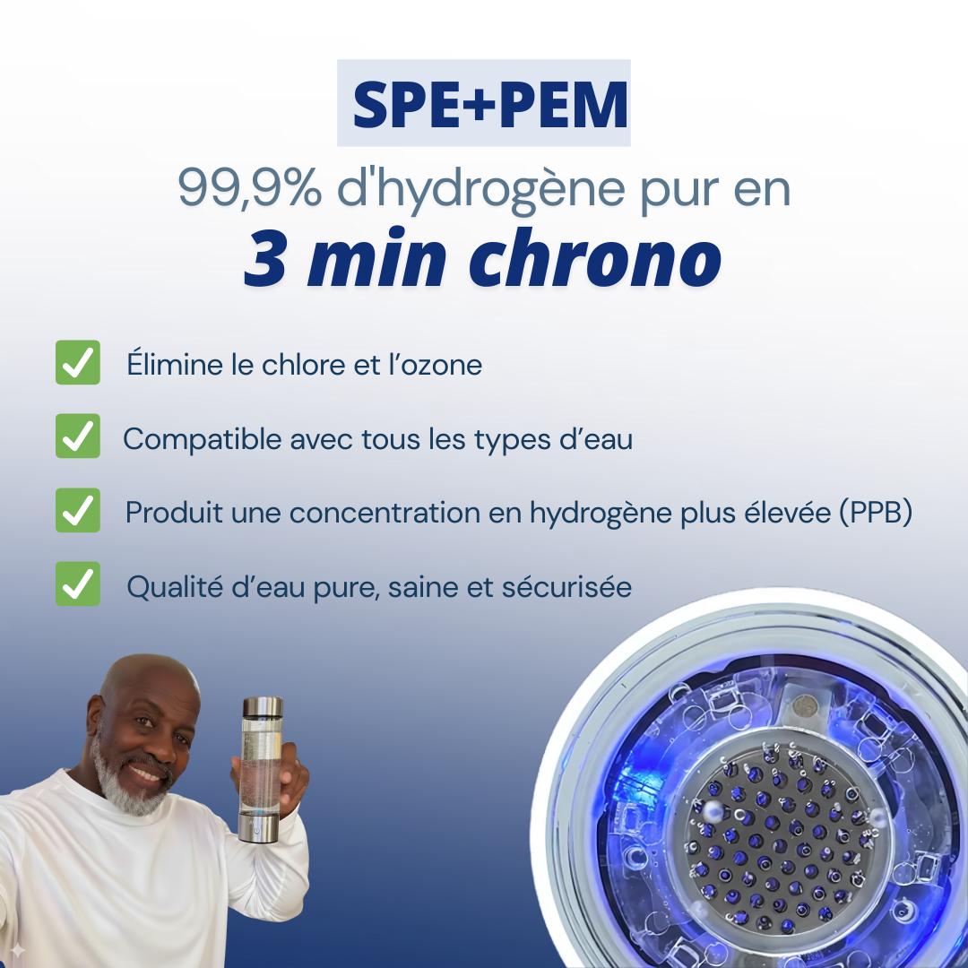 Bouteille à Hydrogène : Révolutionnez Votre Bien Etre en 7 Jours !G